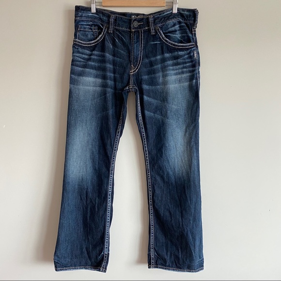 Silver Jeans Zac Relaxed Fit Straight 